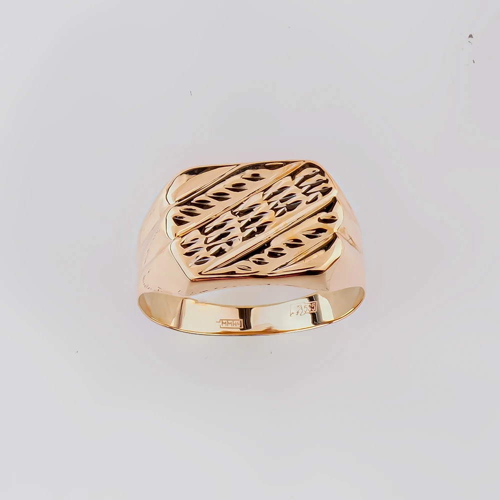 Кольцо из красного золота 585 пробы