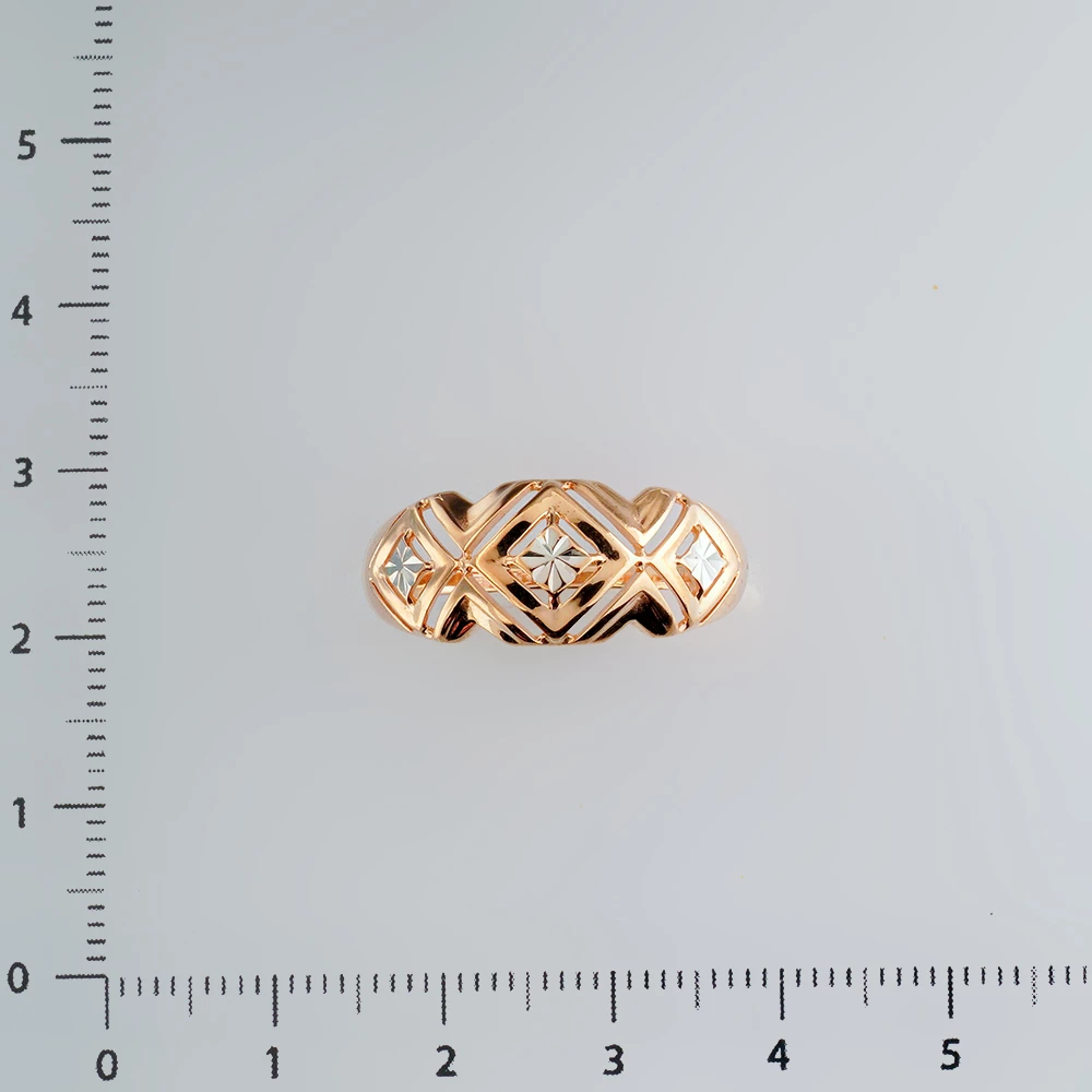 Кольцо из красного золота 585 пробы