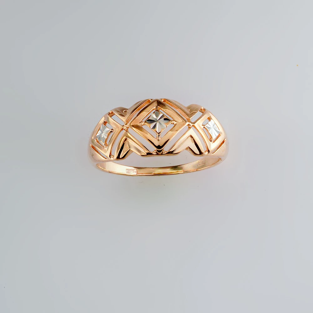 Кольцо из красного золота 585 пробы