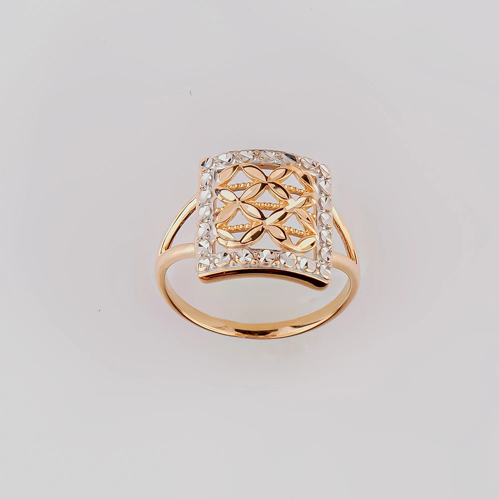 Кольцо из красного золота 585 пробы