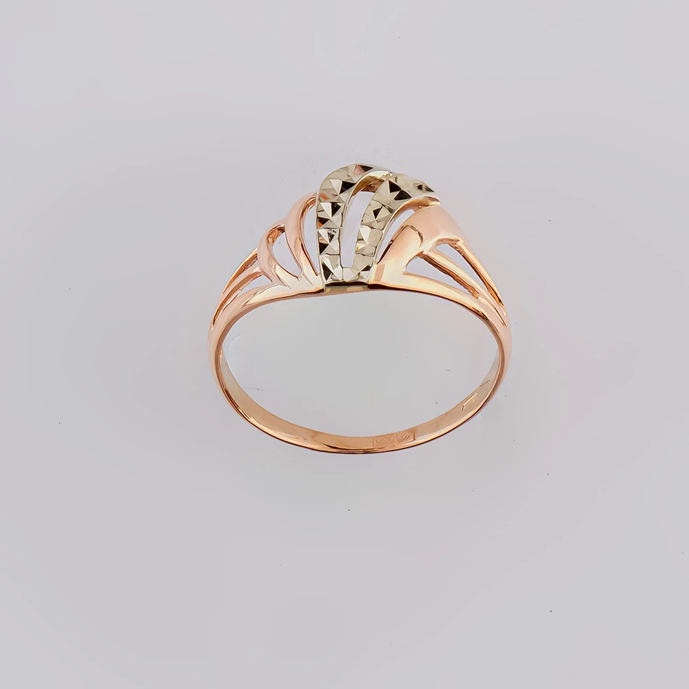 Кольцо из красного золота 585 пробы