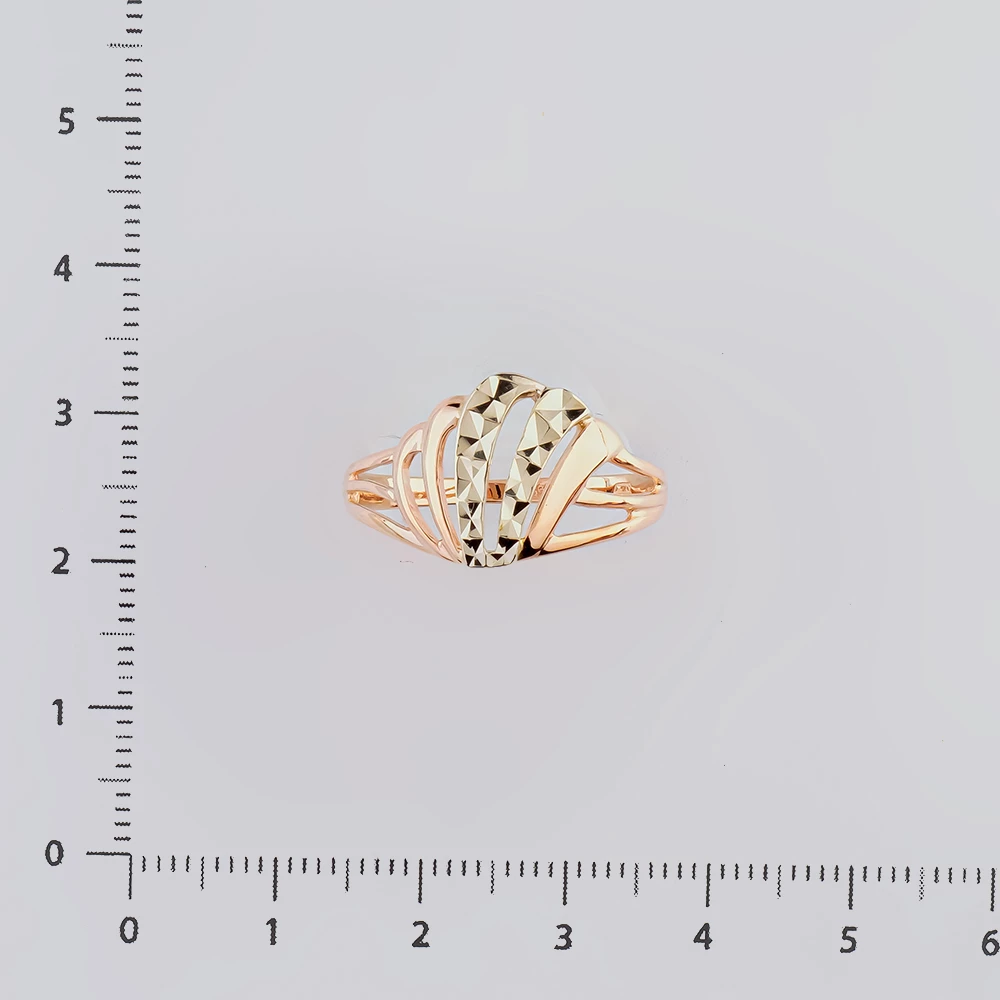 Кольцо из красного золота 585 пробы