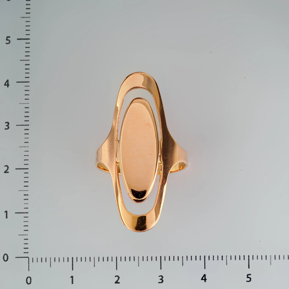 Кольцо из красного золота 585 пробы