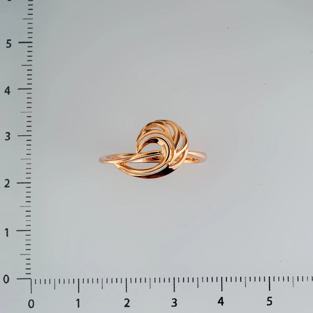 Кольцо из красного золота 583 пробы