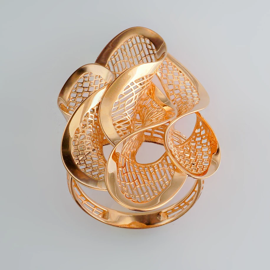 Кольцо из красного золота 585 пробы