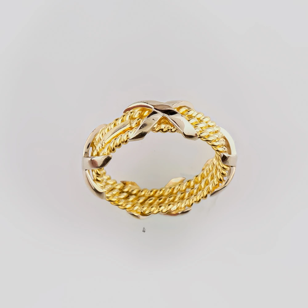 Кольцо из желтого золота 585 пробы