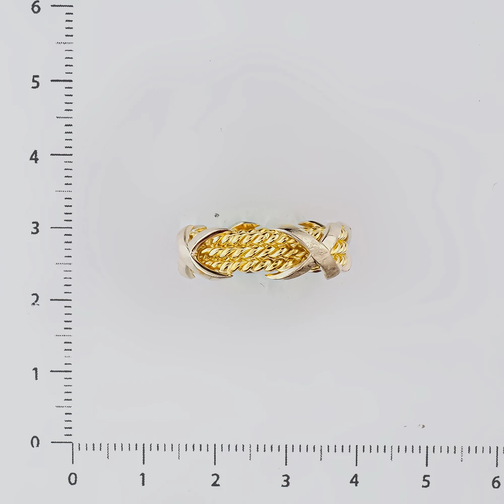 Кольцо из желтого золота 585 пробы