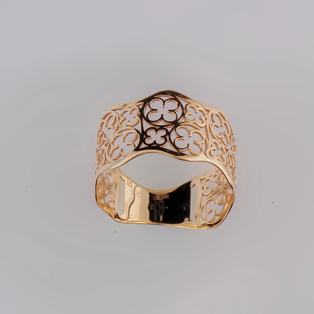 Кольцо из красного золота 585 пробы