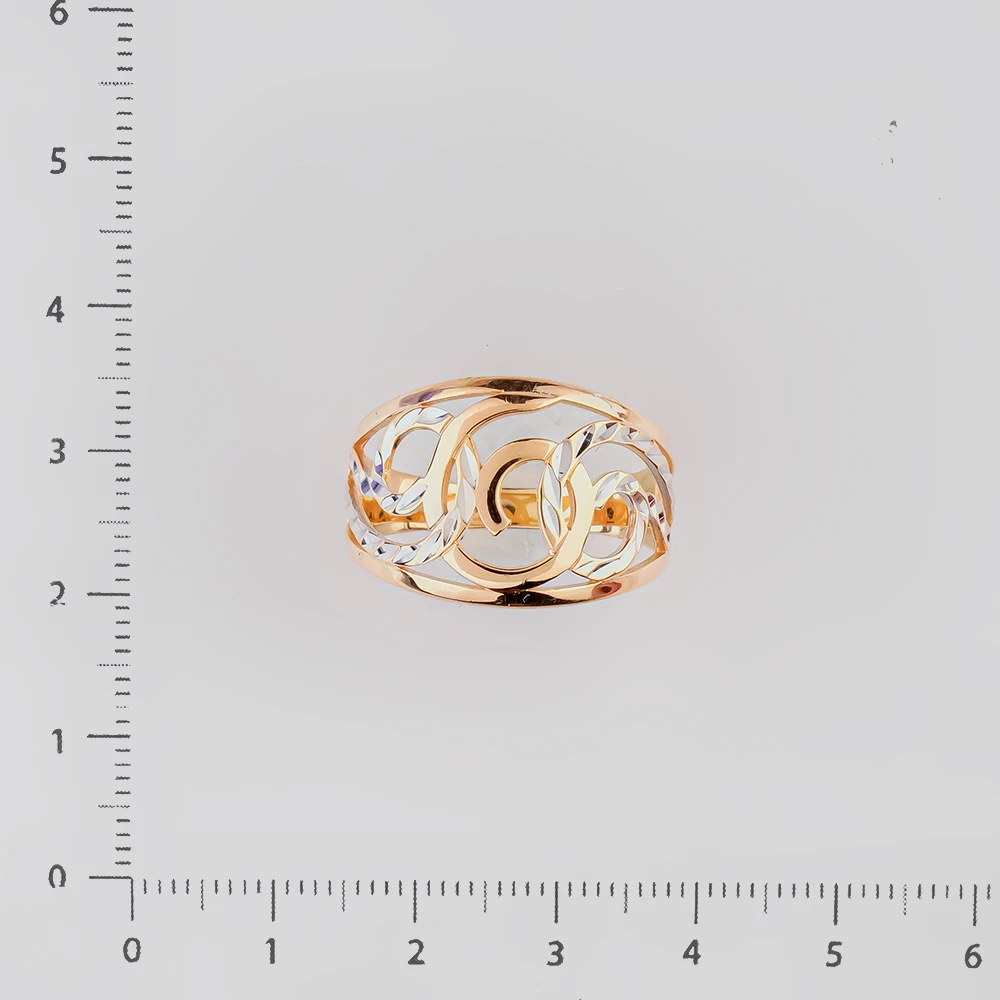 Кольцо из красного золота 585 пробы