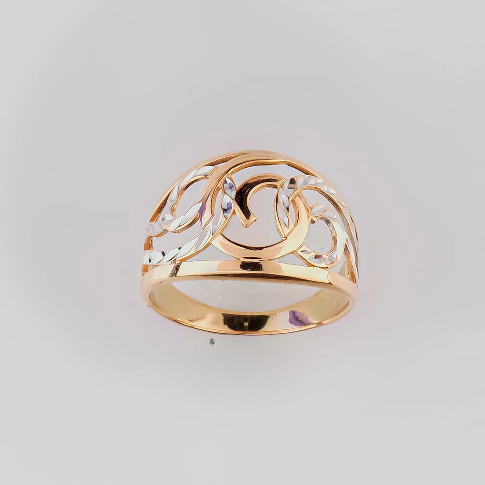 Кольцо из красного золота 585 пробы