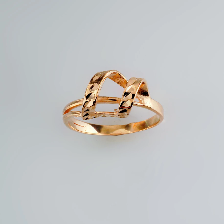 Кольцо из красного золота 585 пробы