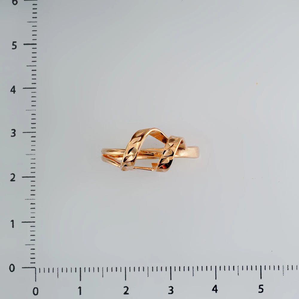 Кольцо из красного золота 585 пробы