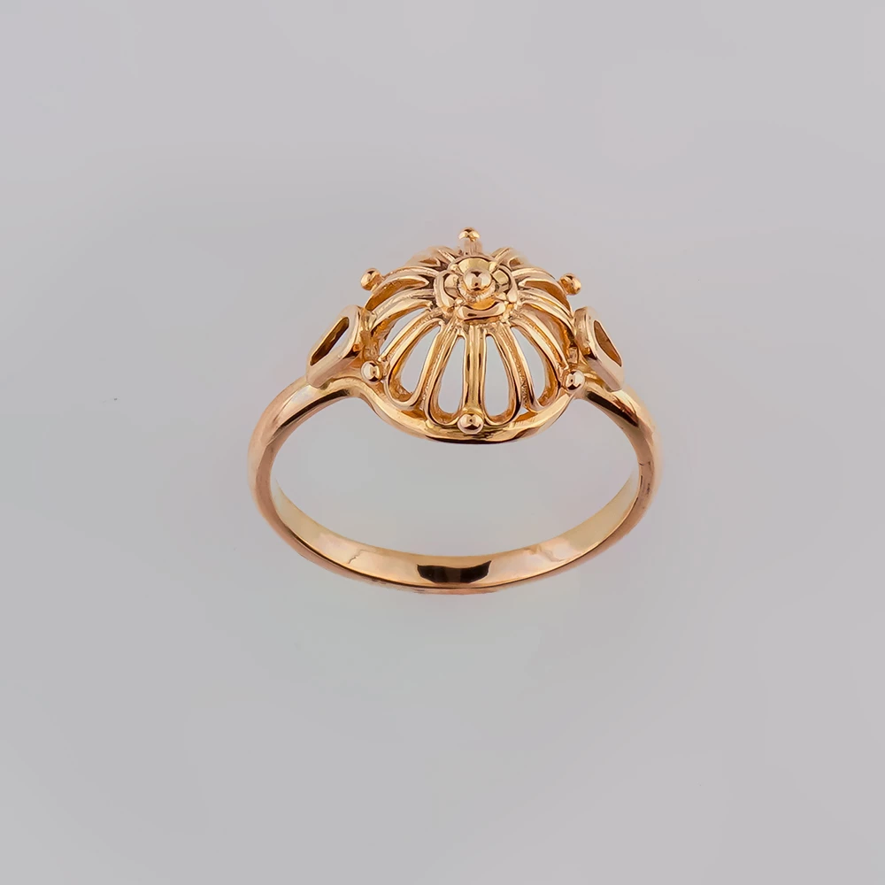 Кольцо из красного золота 583 пробы