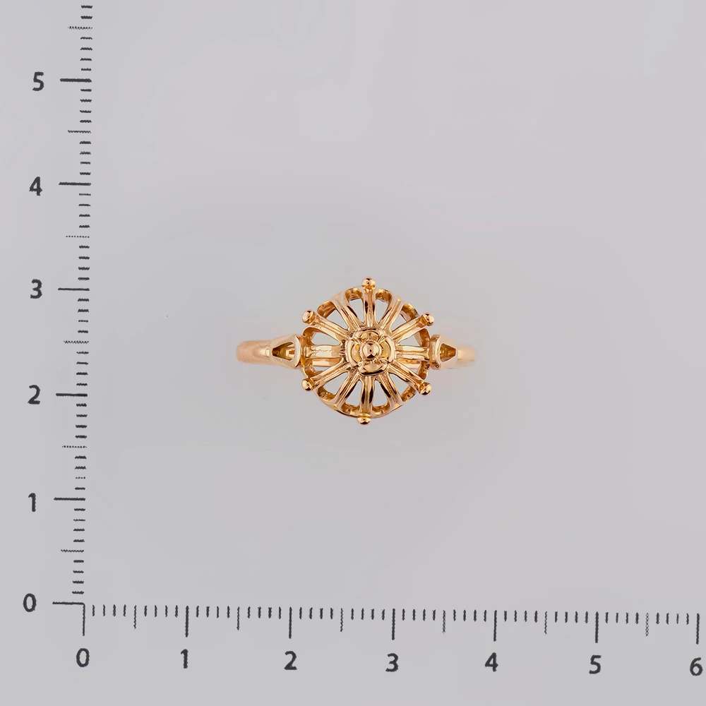 Кольцо из красного золота 583 пробы