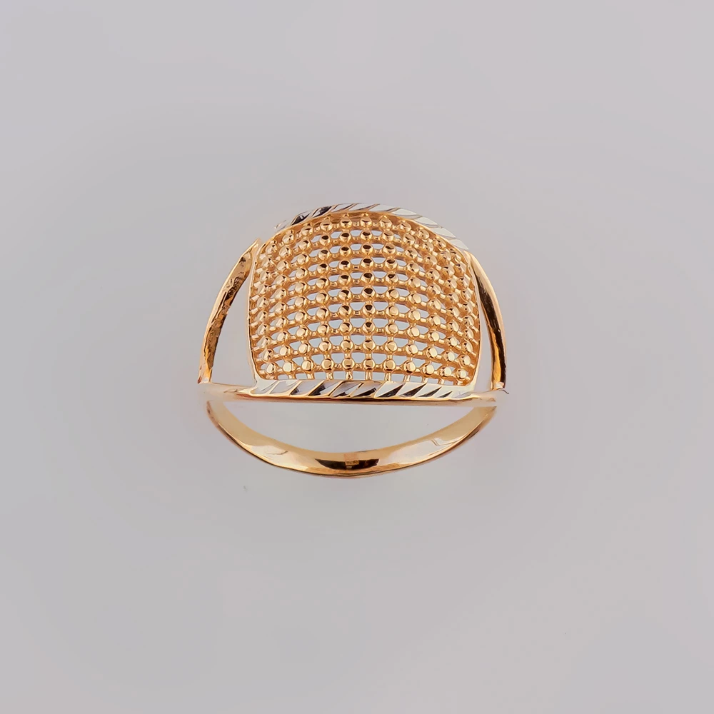 Кольцо из красного золота 585 пробы