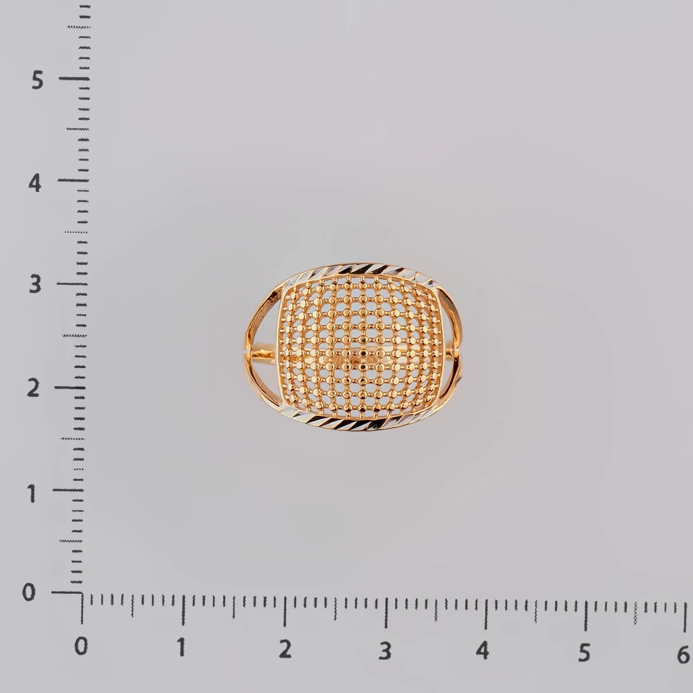 Кольцо из красного золота 585 пробы