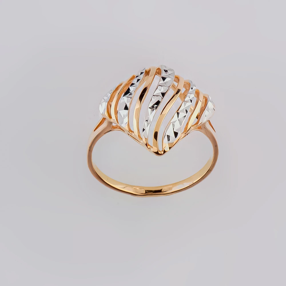 Кольцо из красного золота 585 пробы