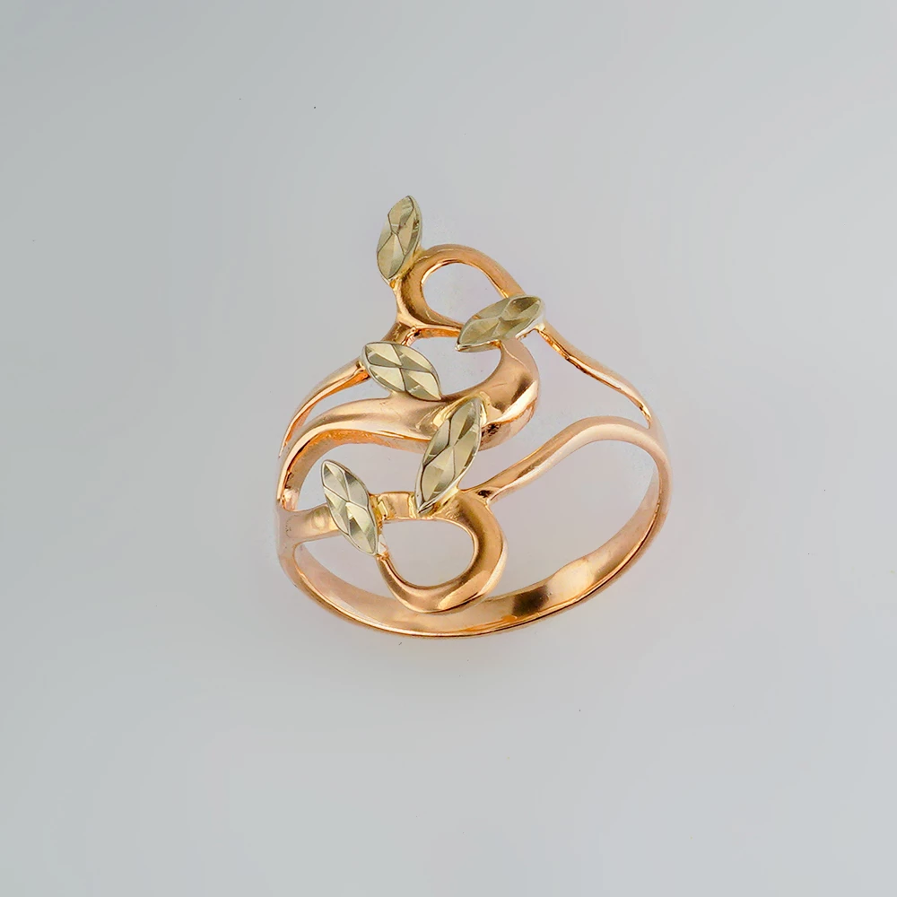 Кольцо из красного золота 585 пробы