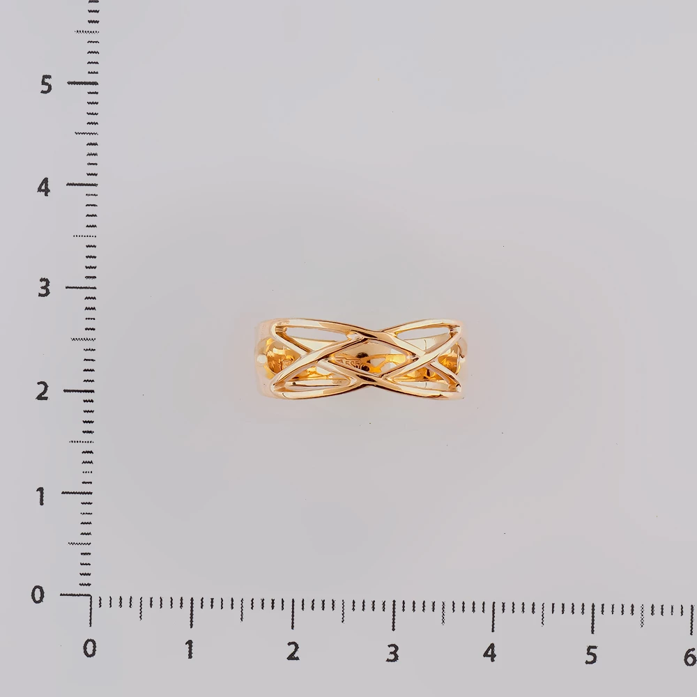 Кольцо из красного золота 585 пробы