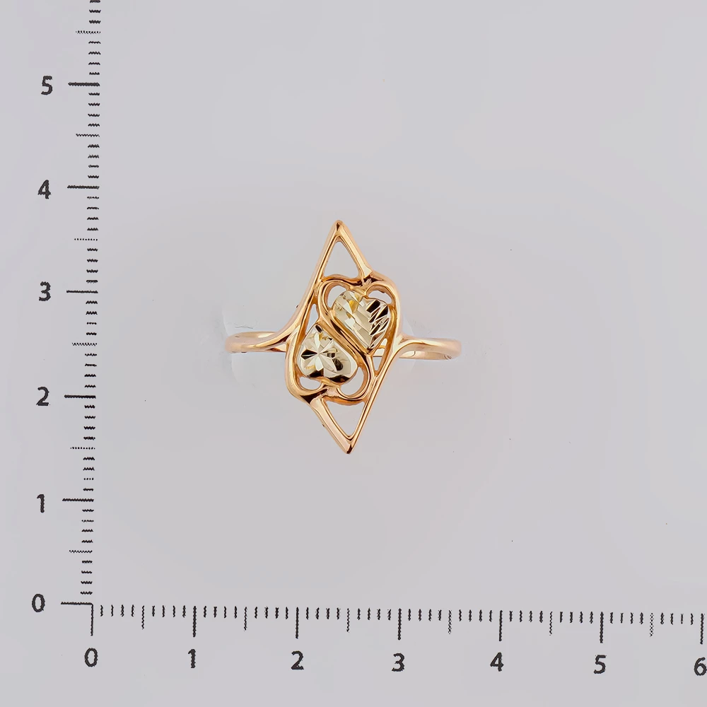 Кольцо из красного золота 585 пробы