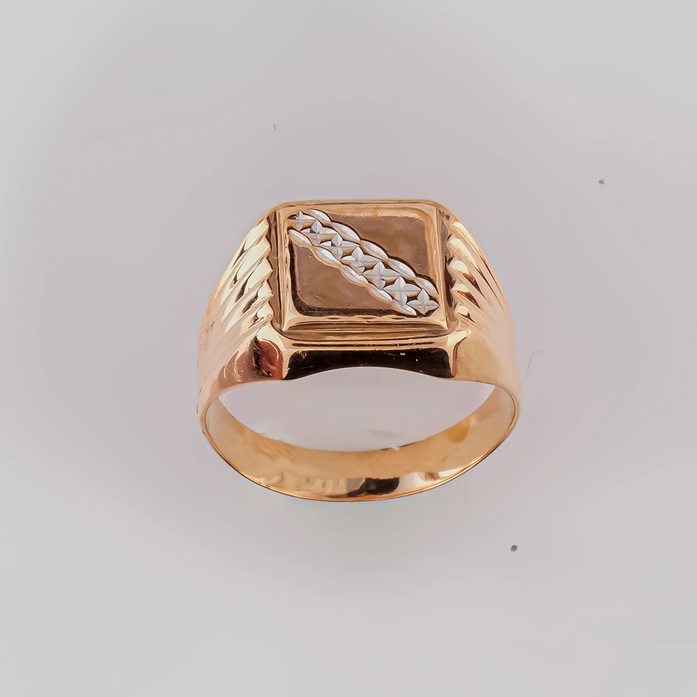 Кольцо из красного золота 585 пробы