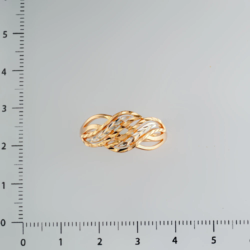 Кольцо из красного золота 585 пробы