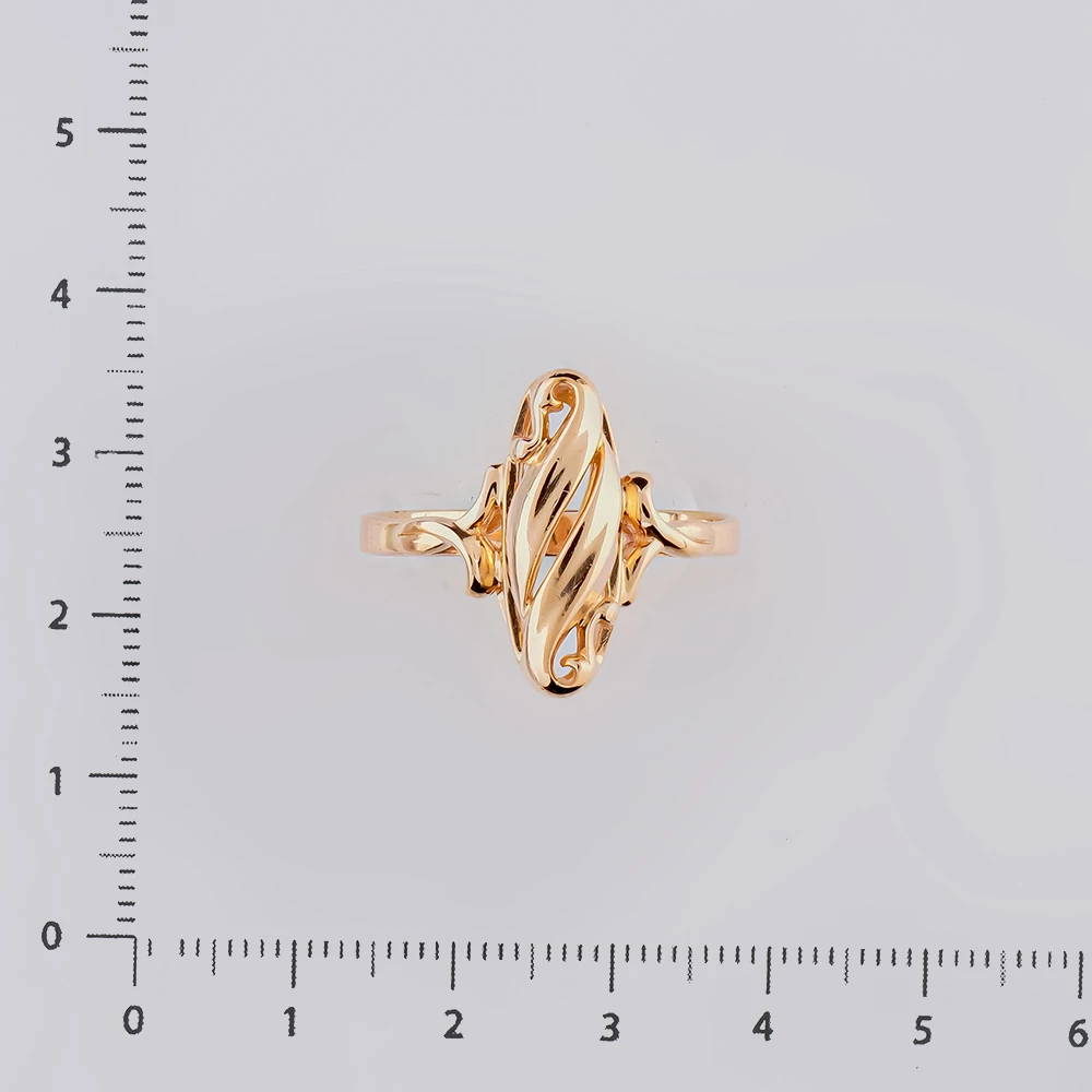 Кольцо из красного золота 585 пробы