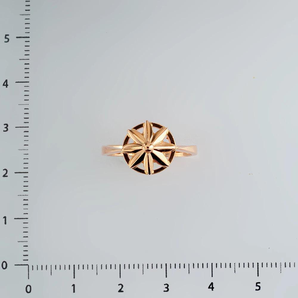 Кольцо из красного золота 583 пробы