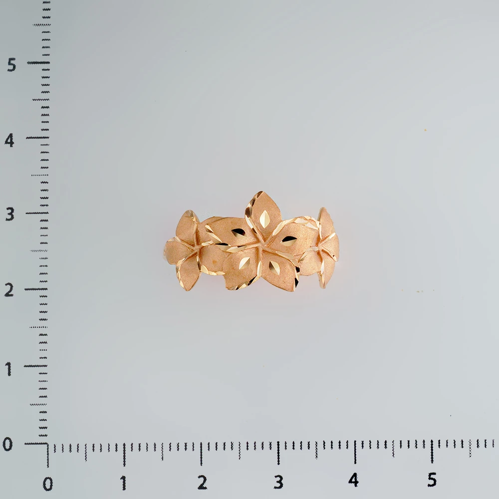 Кольцо из красного золота 585 пробы