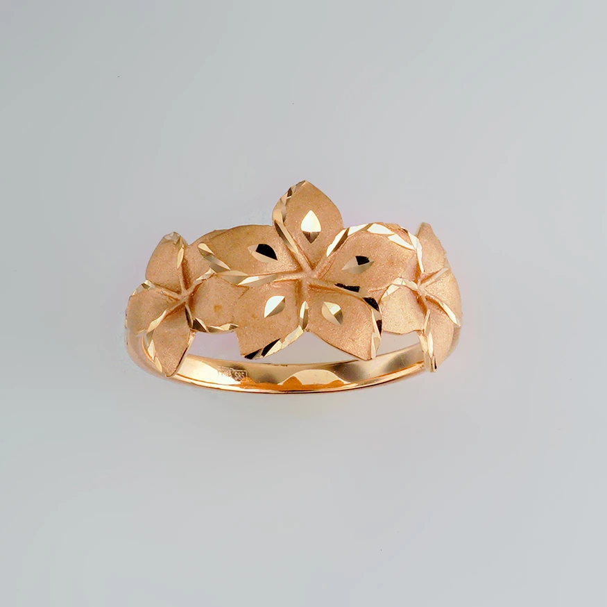 Кольцо из красного золота 585 пробы