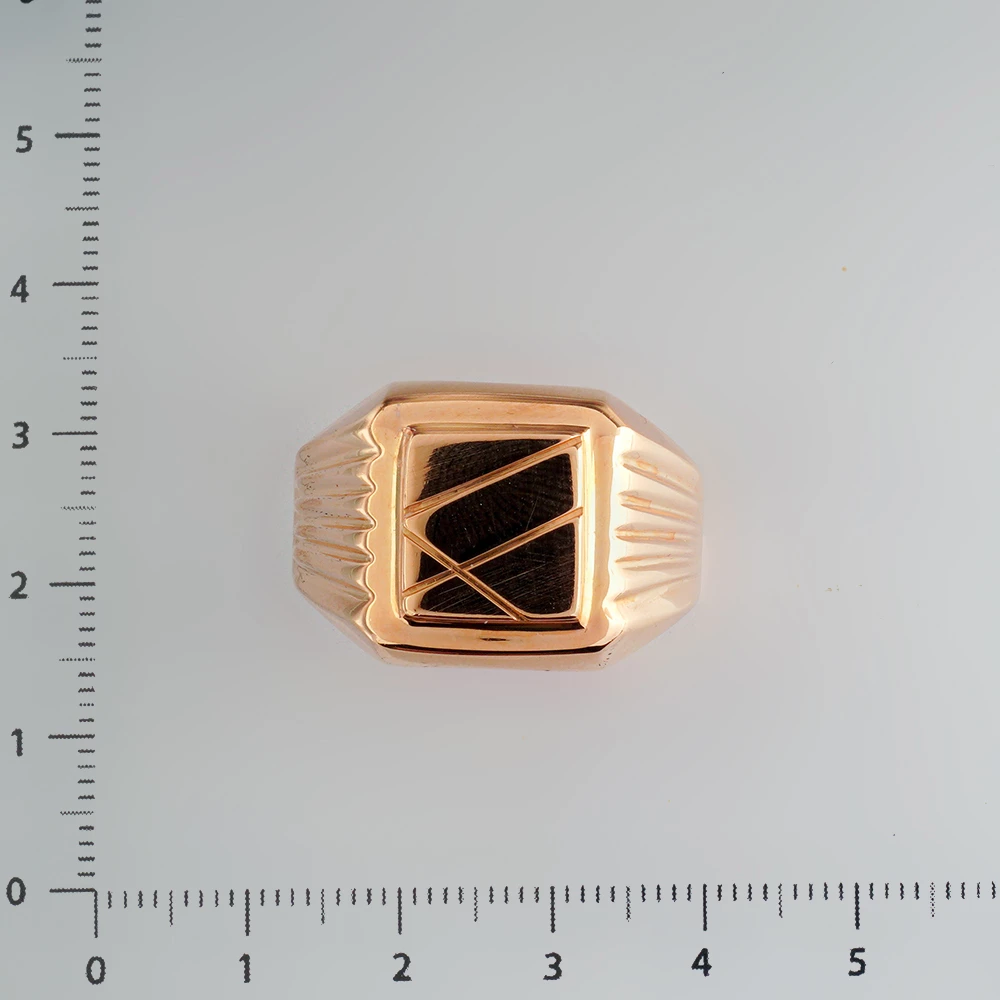 Кольцо из красного золота 585 пробы