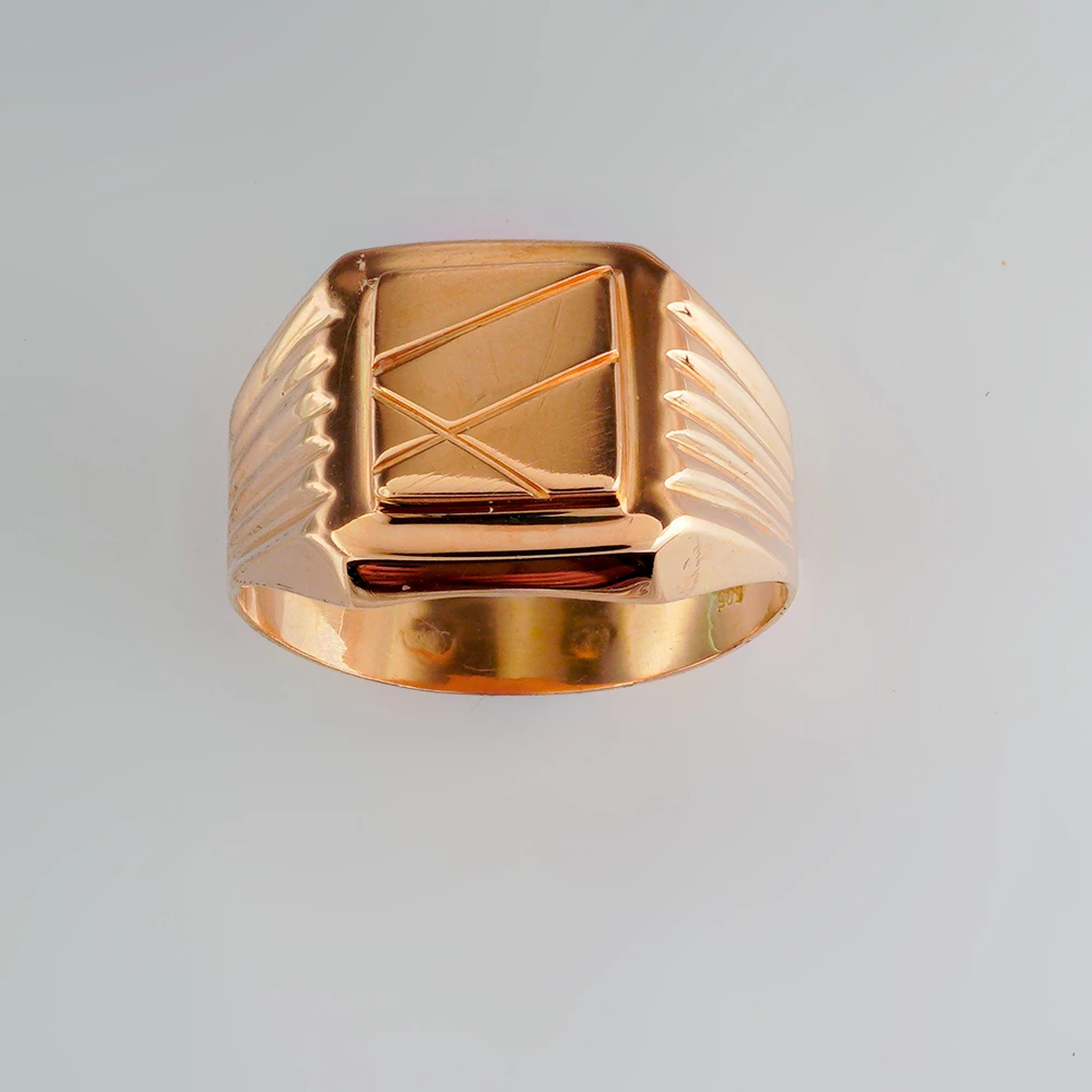 Кольцо из красного золота 585 пробы