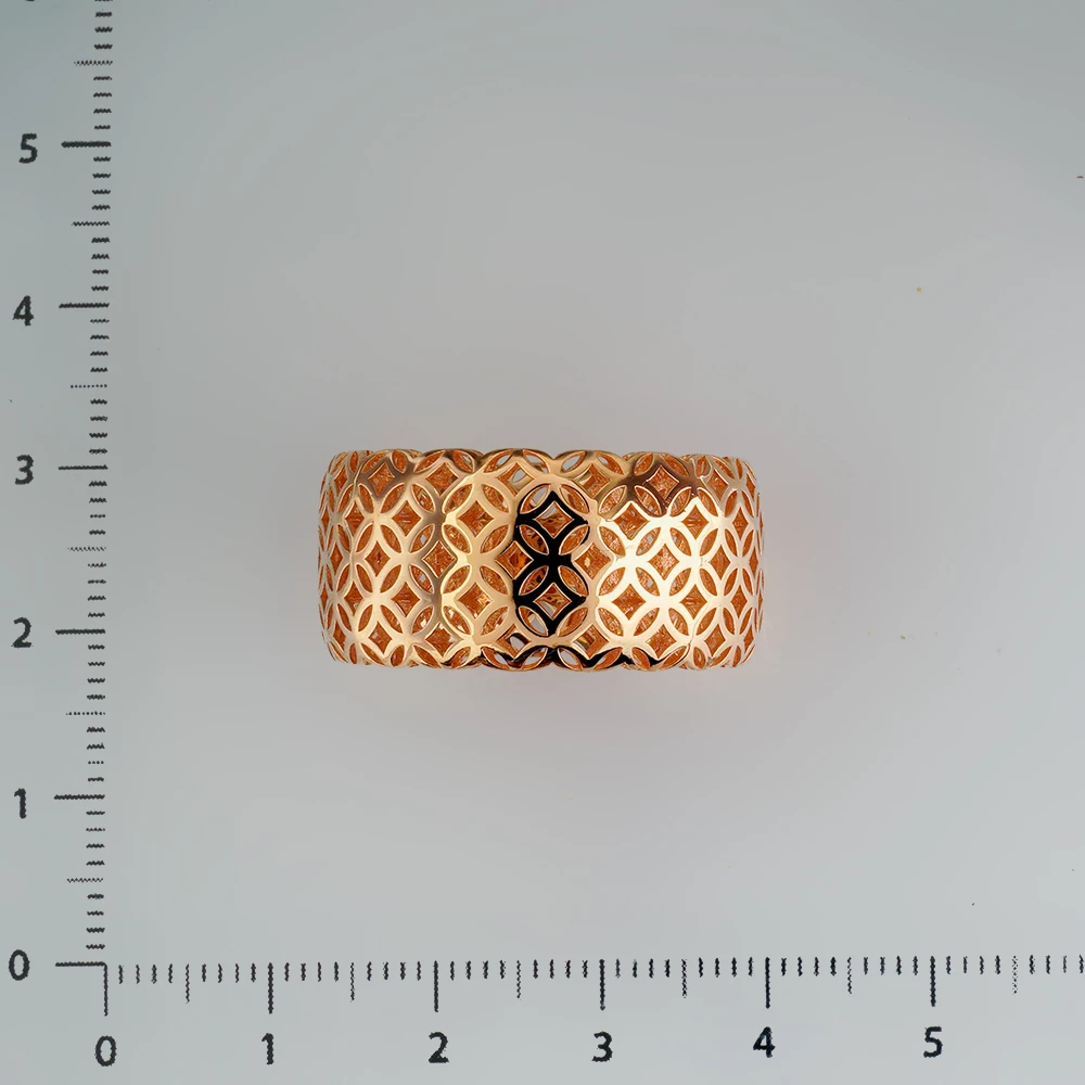 Кольцо из красного золота 585 пробы