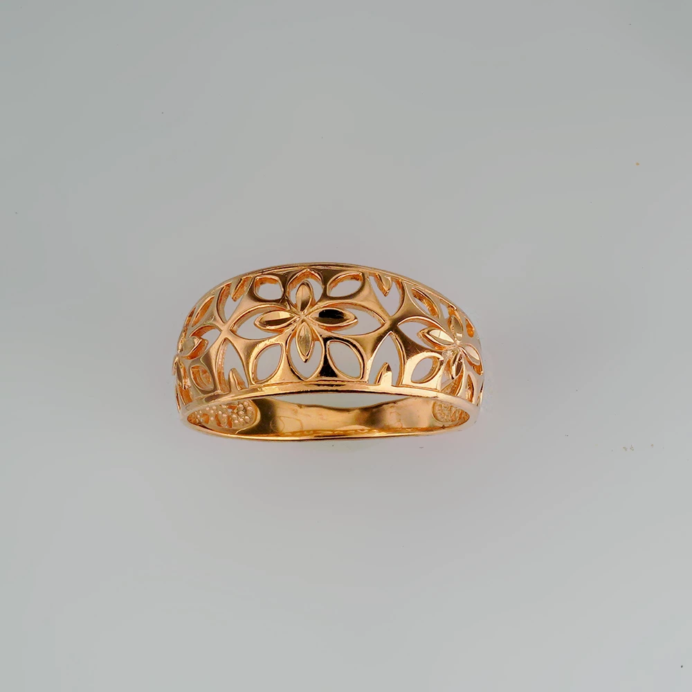 Кольцо из красного золота 585 пробы