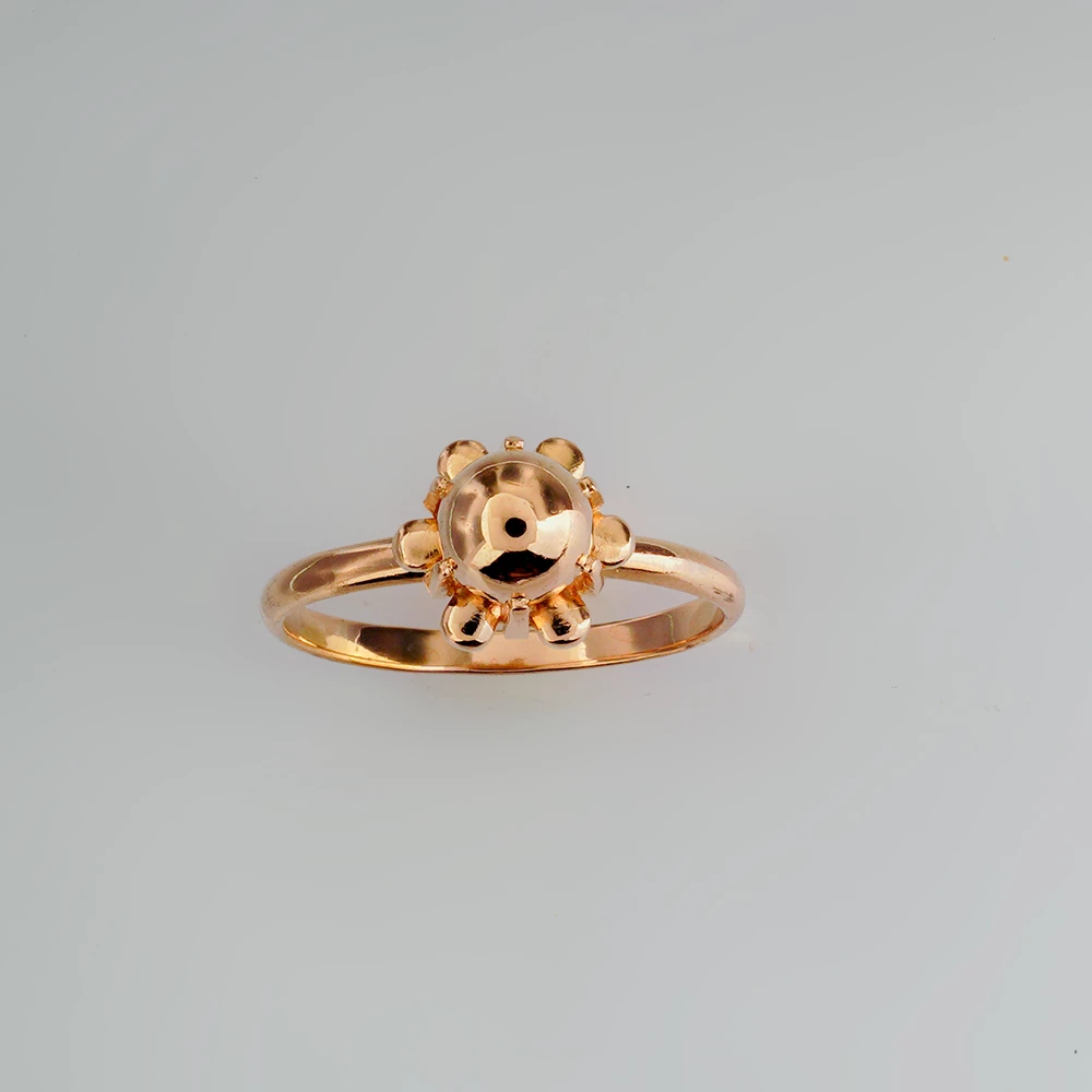 Кольцо из красного золота 583 пробы