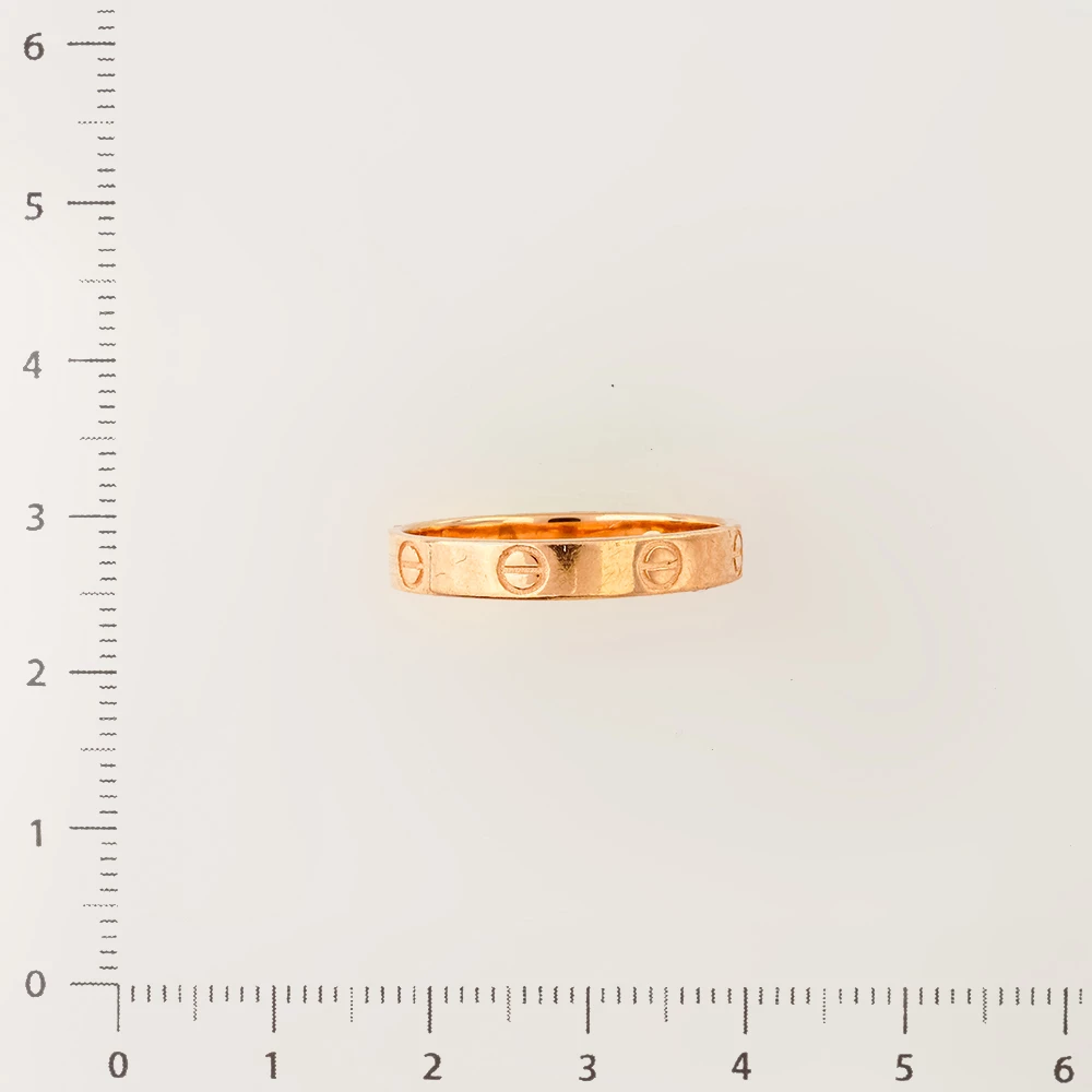 Кольцо из красного золота 585 пробы