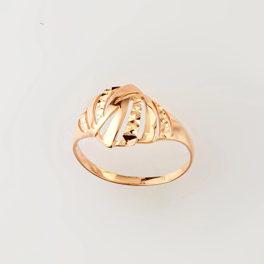 Кольцо из красного золота 585 пробы