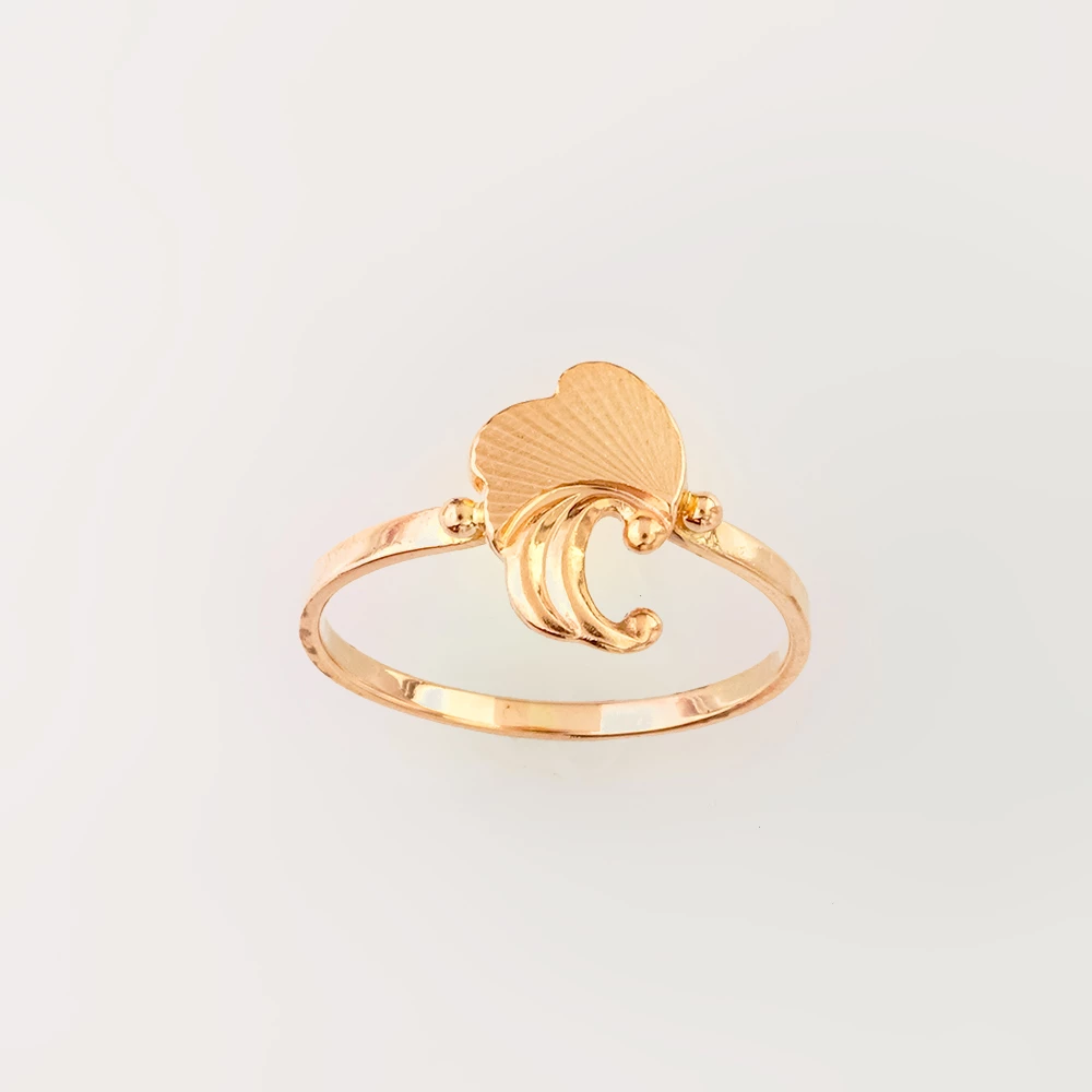 Кольцо из красного золота 585 пробы