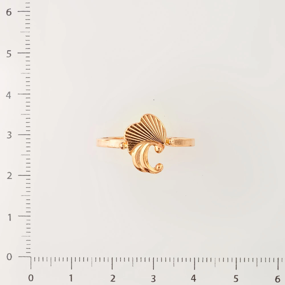 Кольцо из красного золота 585 пробы