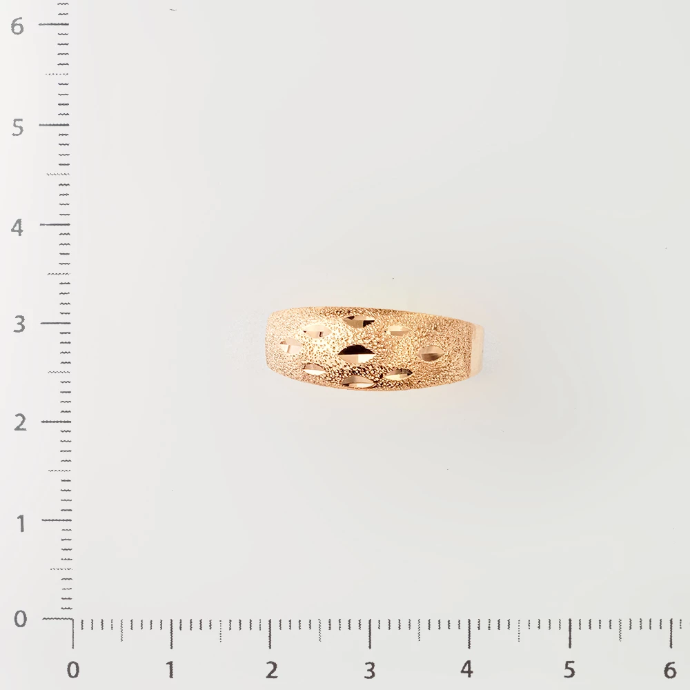 Кольцо из красного золота 585 пробы