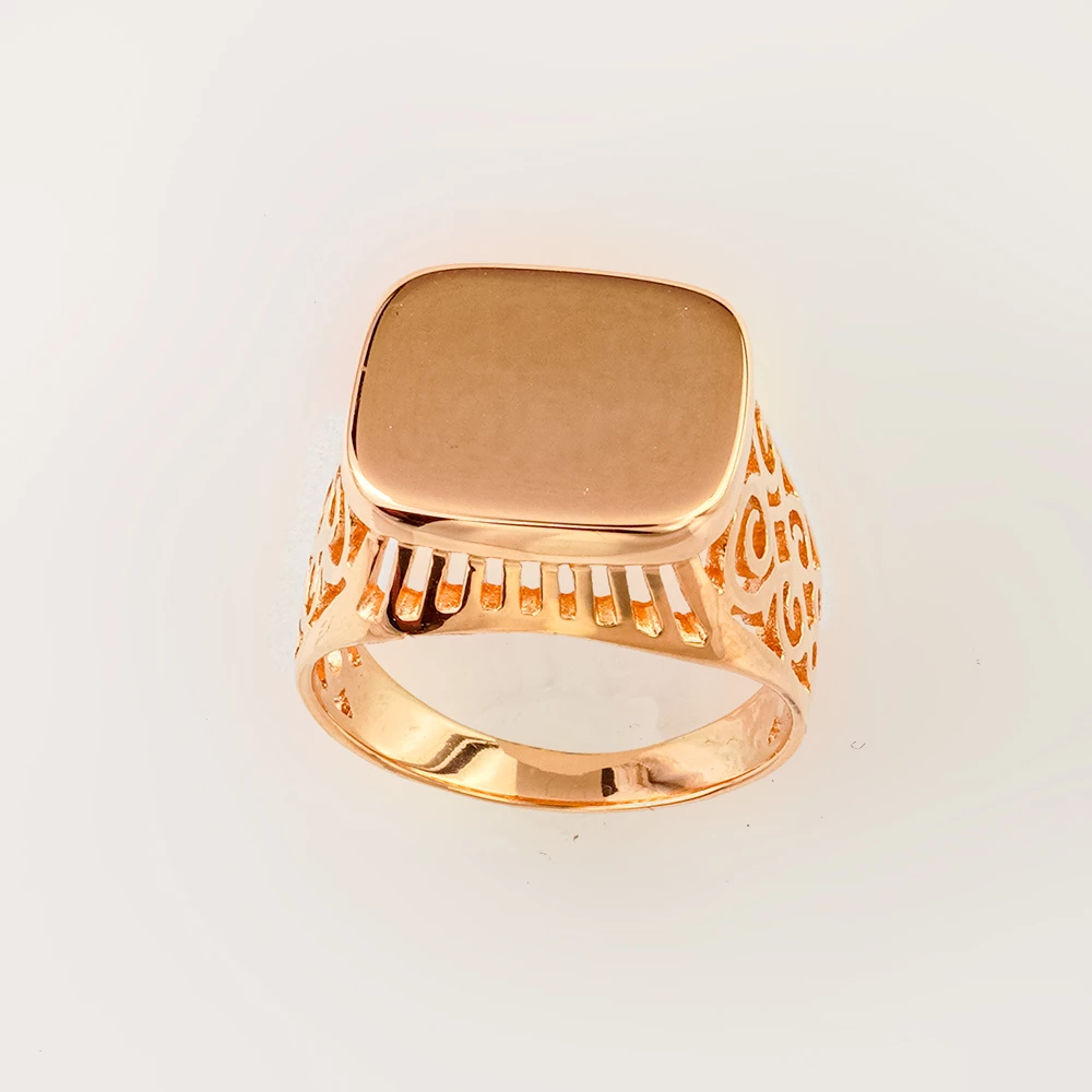 Кольцо из красного золота 583 пробы