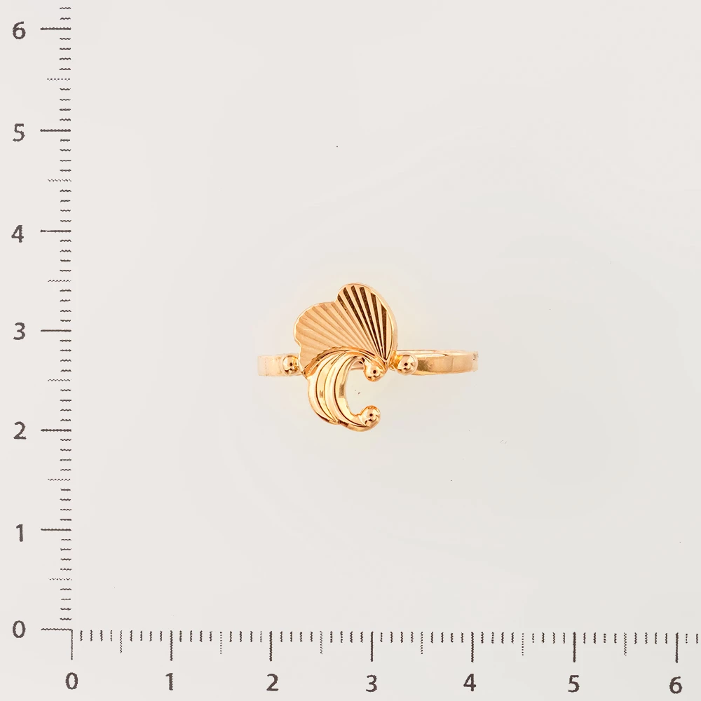 Кольцо из красного золота 585 пробы