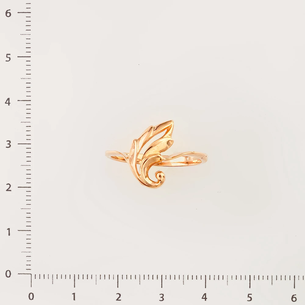 Кольцо из красного золота 583 пробы