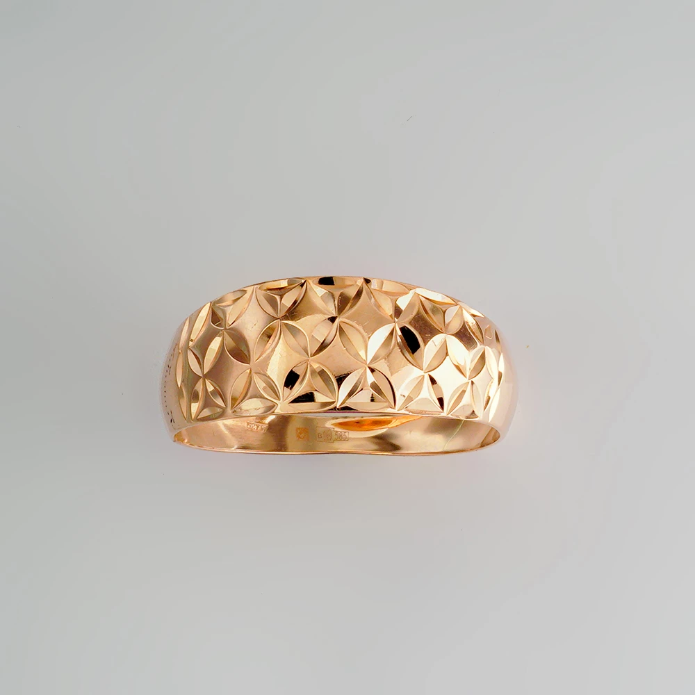 Кольцо из красного золота 585 пробы