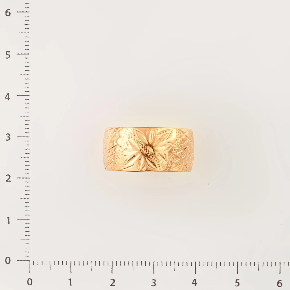 Кольцо из красного золота 583 пробы