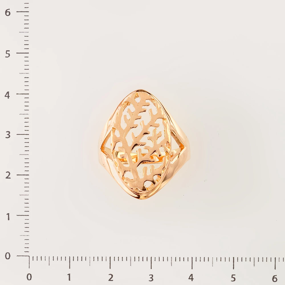 Кольцо из красного золота 583 пробы