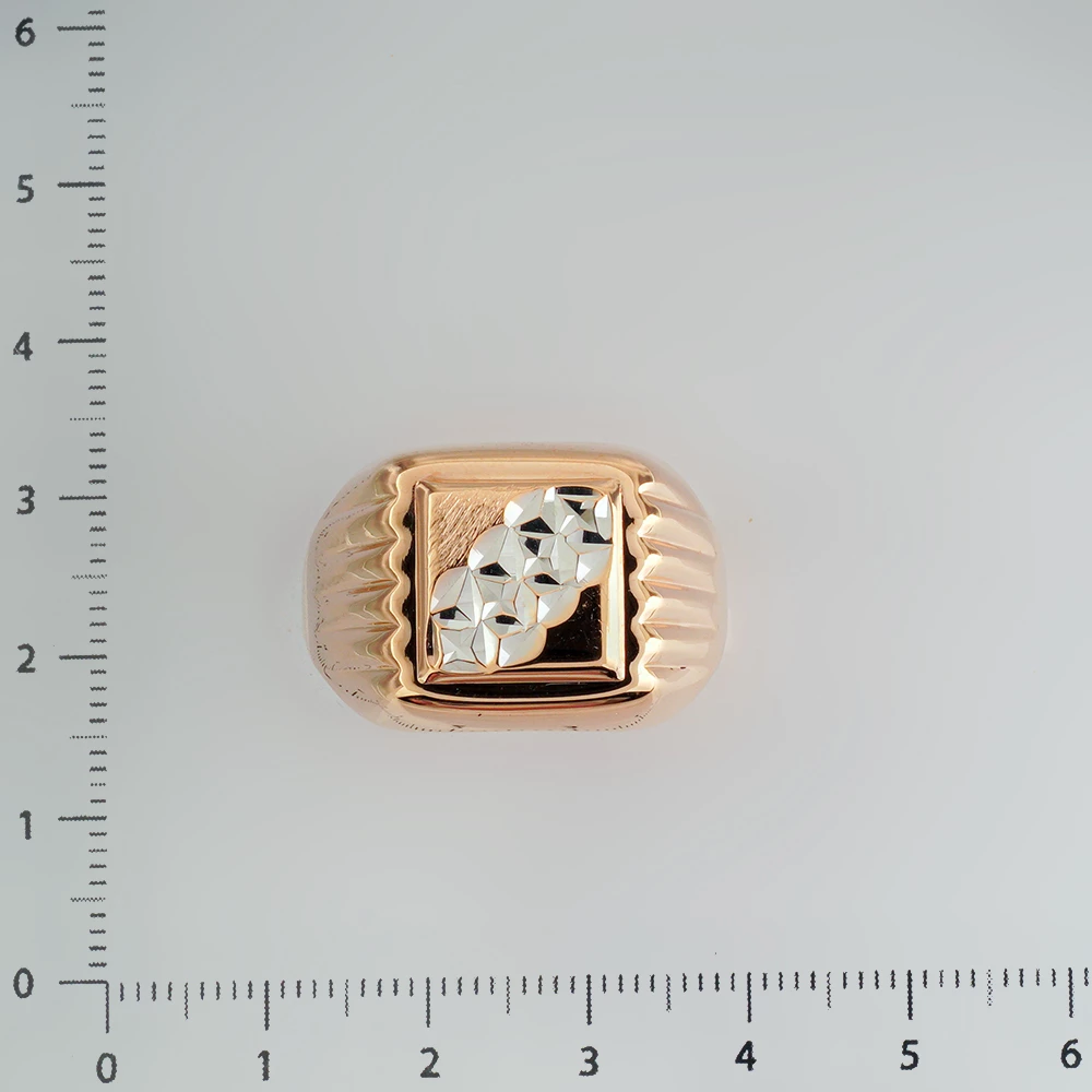 Кольцо из красного золота 585 пробы