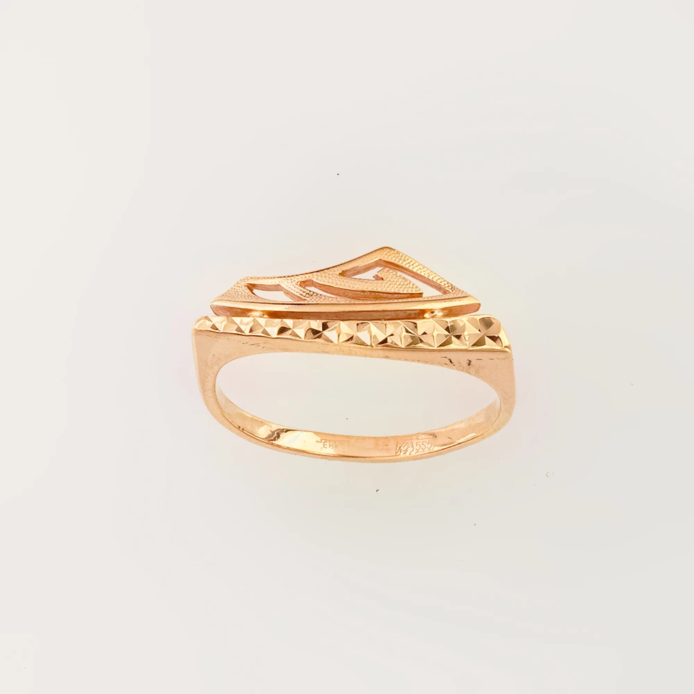 Кольцо из красного золота 585 пробы