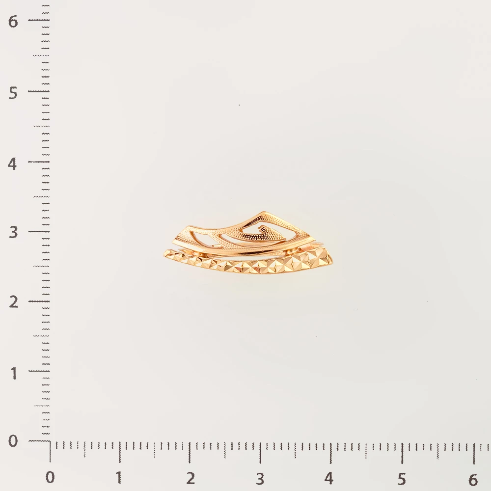 Кольцо из красного золота 585 пробы