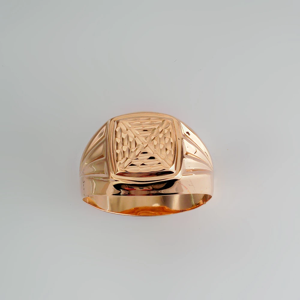 Кольцо из красного золота 585 пробы